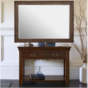 Victoria Oak : Bàn Console Với Gương 80 x 120cm